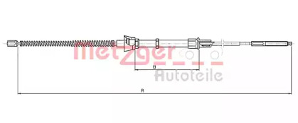 Трос METZGER 10.7136