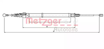 Трос METZGER 10.7139