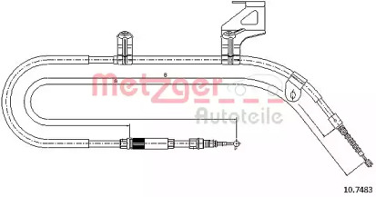 Трос METZGER 10.7483