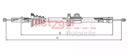 Трос METZGER 10.8062