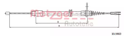 Трос METZGER 10.9463