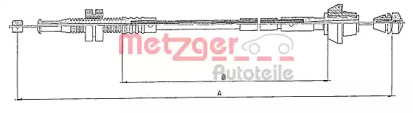 Тросик газа METZGER 10.0152