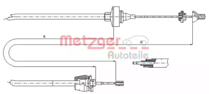 Трос METZGER 10.2372