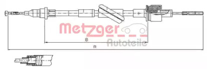 Трос METZGER 10.2444