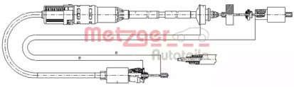 Трос METZGER 10.2967