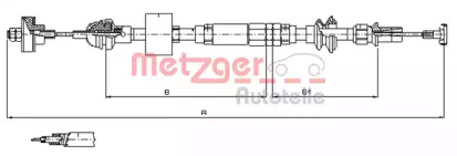 Трос METZGER 10.3159