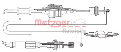 Трос METZGER 10.3750