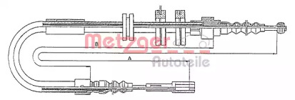 Трос METZGER 10.4091