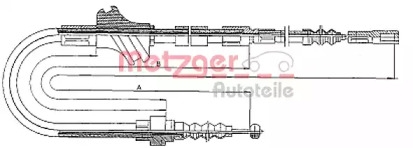 Трос METZGER 10.4094