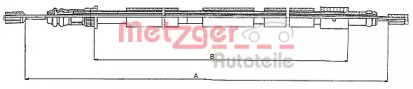 Трос METZGER 10.6021