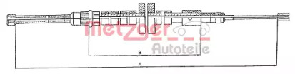 Трос METZGER 10.6023