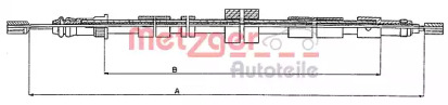 Трос METZGER 10.6025