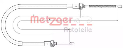 Трос METZGER 10.6894