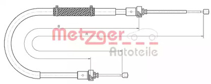 Трос METZGER 10.6895