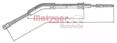 Трос METZGER 10.715