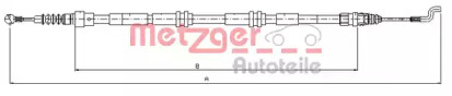 Трос METZGER 10.7394