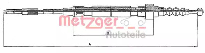 Трос METZGER 10.7471