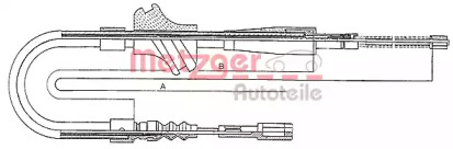 Трос METZGER 10.7501