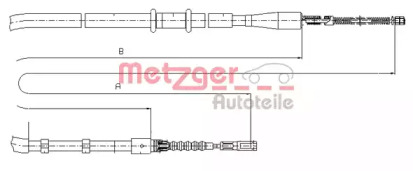 Трос METZGER 10.7503