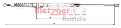 Трос METZGER 10.7518