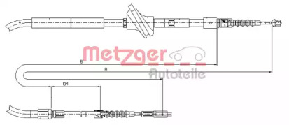 Трос METZGER 10.7583