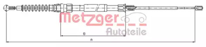 Трос METZGER 10.7626