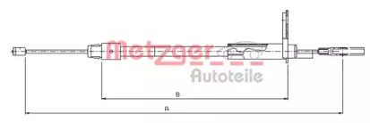 Трос METZGER 10.9327