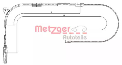 Трос METZGER 10.9328