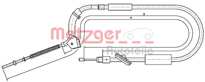 Трос METZGER 10.9335