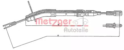 Трос METZGER 10.935