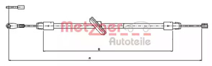 Трос METZGER 10.9511