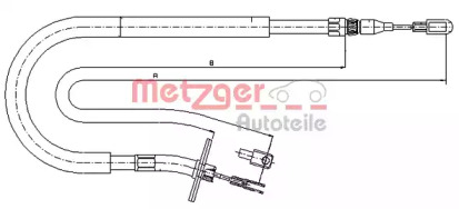 Трос METZGER 10.9875