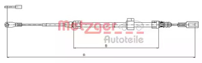 Трос METZGER 10.9881