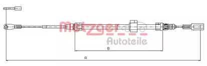 Трос METZGER 10.9882