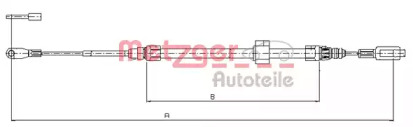 Трос METZGER 10.9884