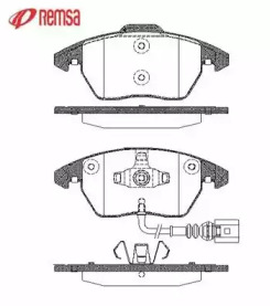 Комплект тормозных колодок METZGER 1030.01