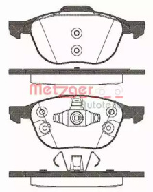 Комплект тормозных колодок METZGER 1082.30