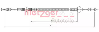 Тросик газа METZGER 11.0181