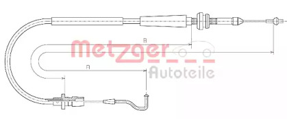 Трос METZGER 11.0637