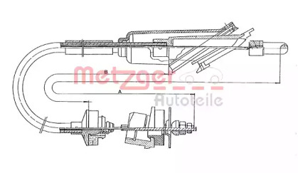 Трос METZGER 11.3011