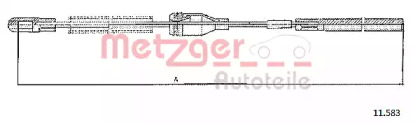 Трос METZGER 11.583