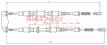 Трос METZGER 11.585