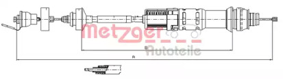 Трос METZGER 11.2198