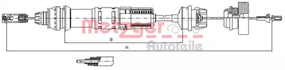 Трос METZGER 11.2280