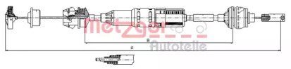 Трос METZGER 11.3266