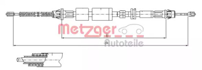 Трос METZGER 11.5502