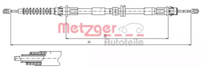 Трос METZGER 11.5510