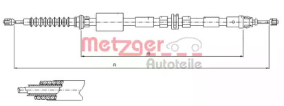 Трос METZGER 11.5511