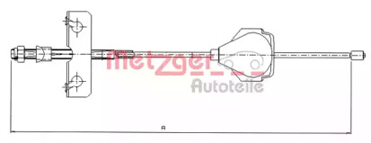 Трос METZGER 11.5513