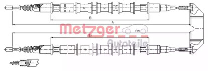 Трос METZGER 11.5933